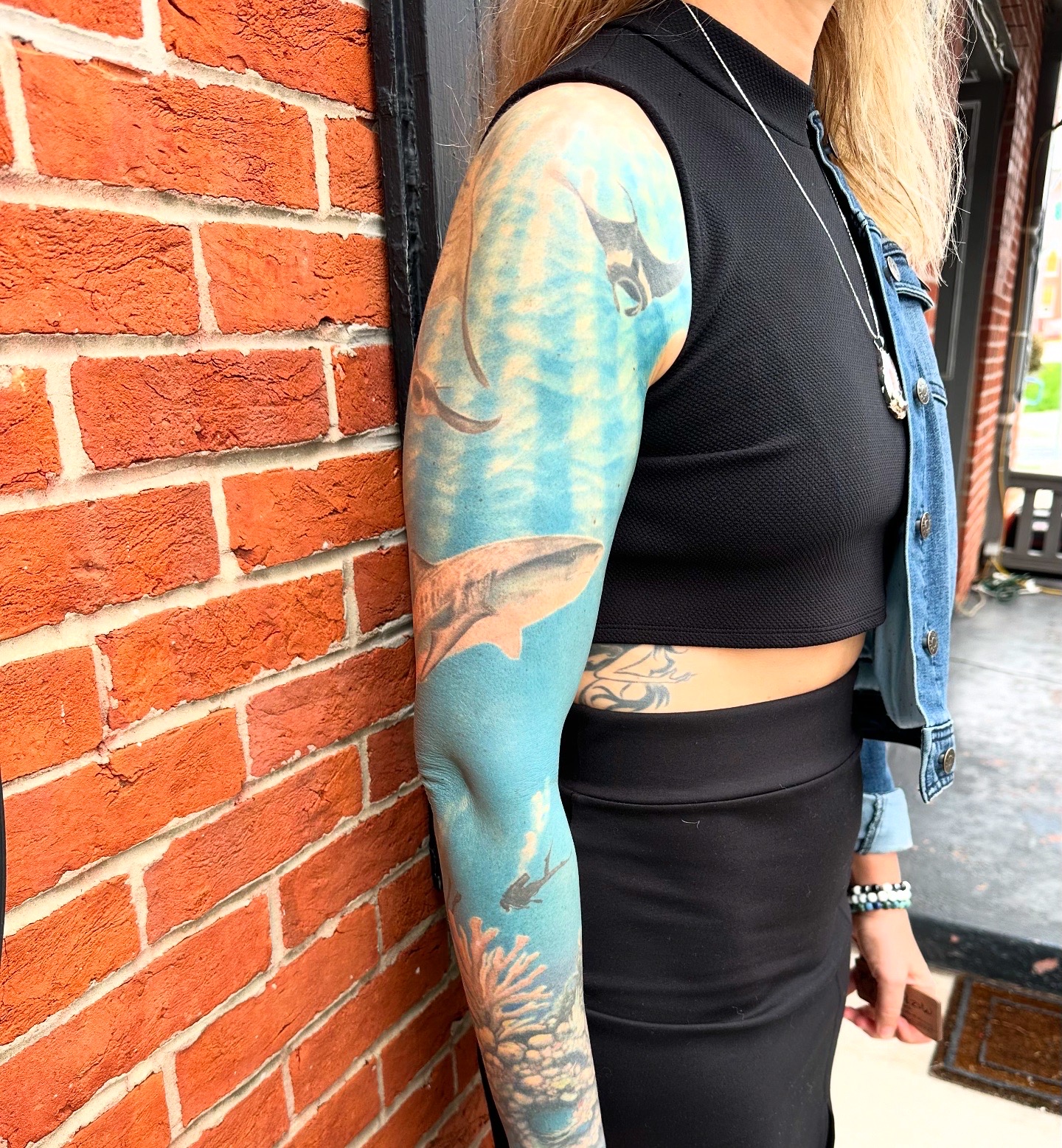 Custom tattoo by Burn Slow Studios