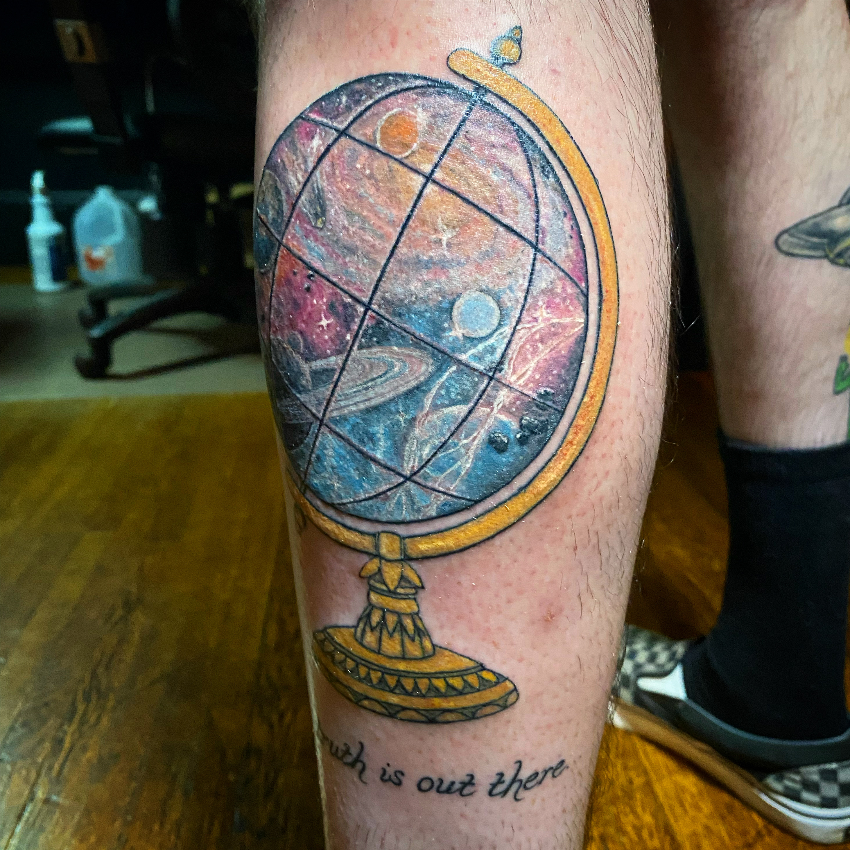 Custom tattoo by Burn Slow Studios