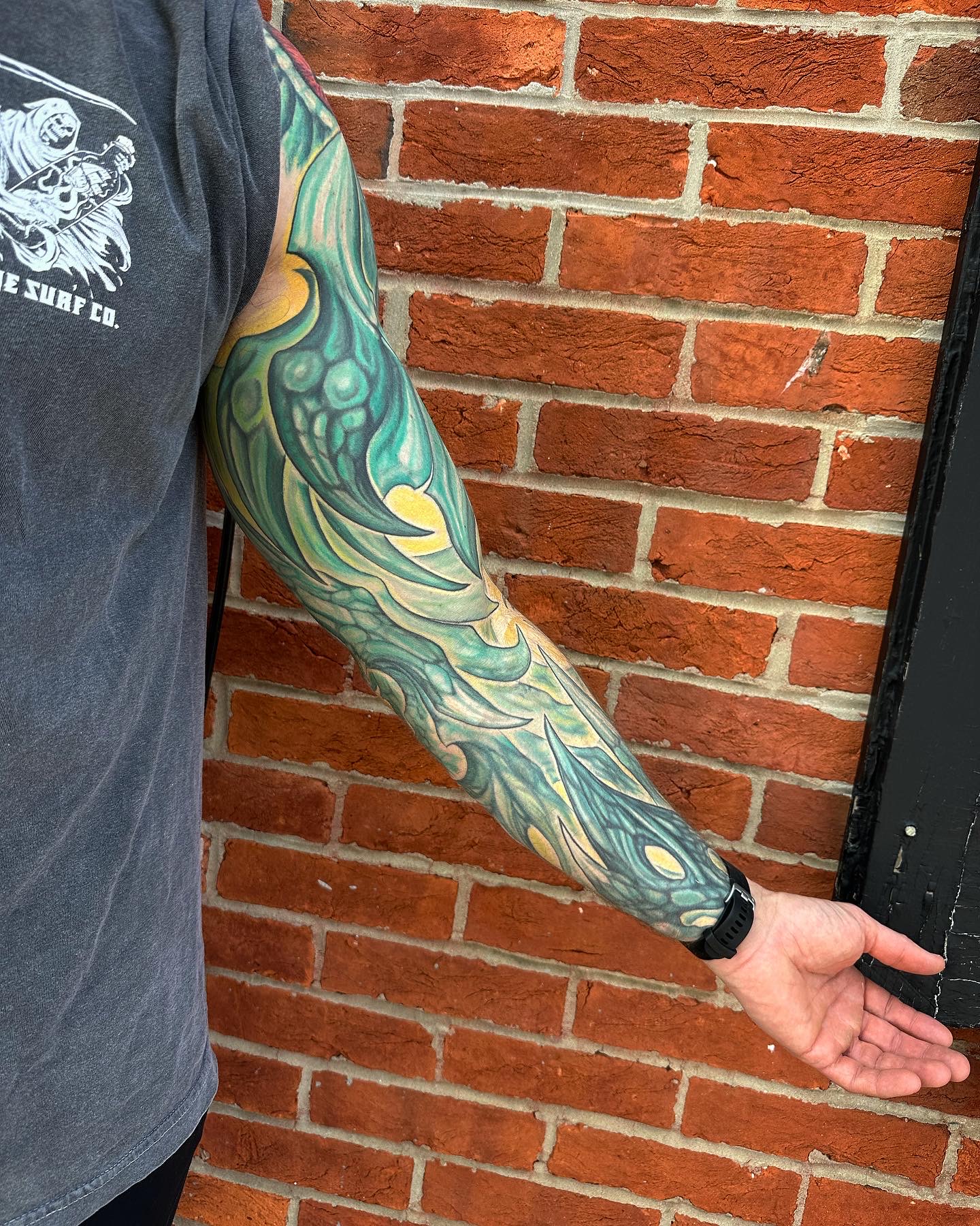 Custom tattoo by Burn Slow Studios