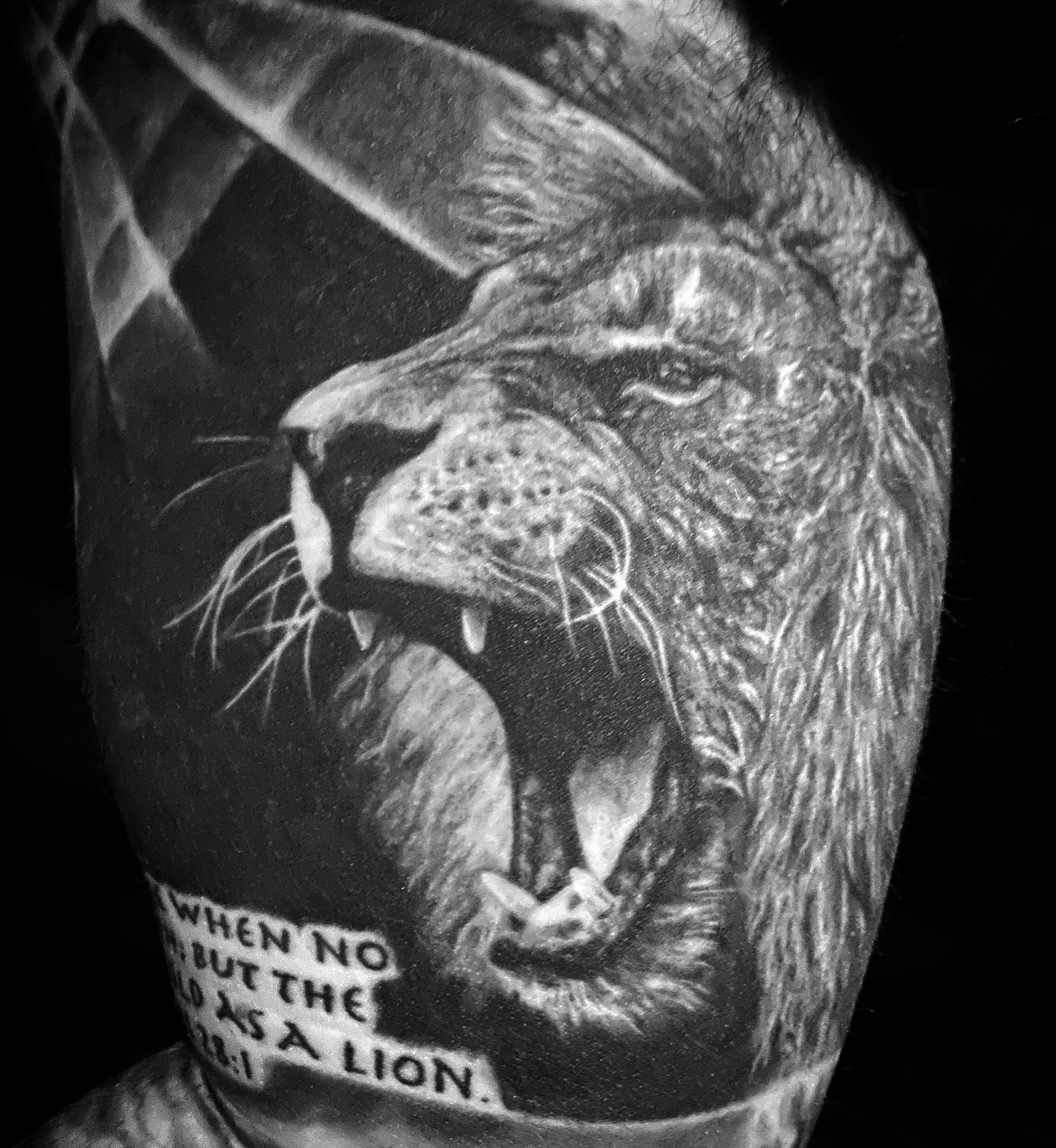Custom tattoo by Burn Slow Studios