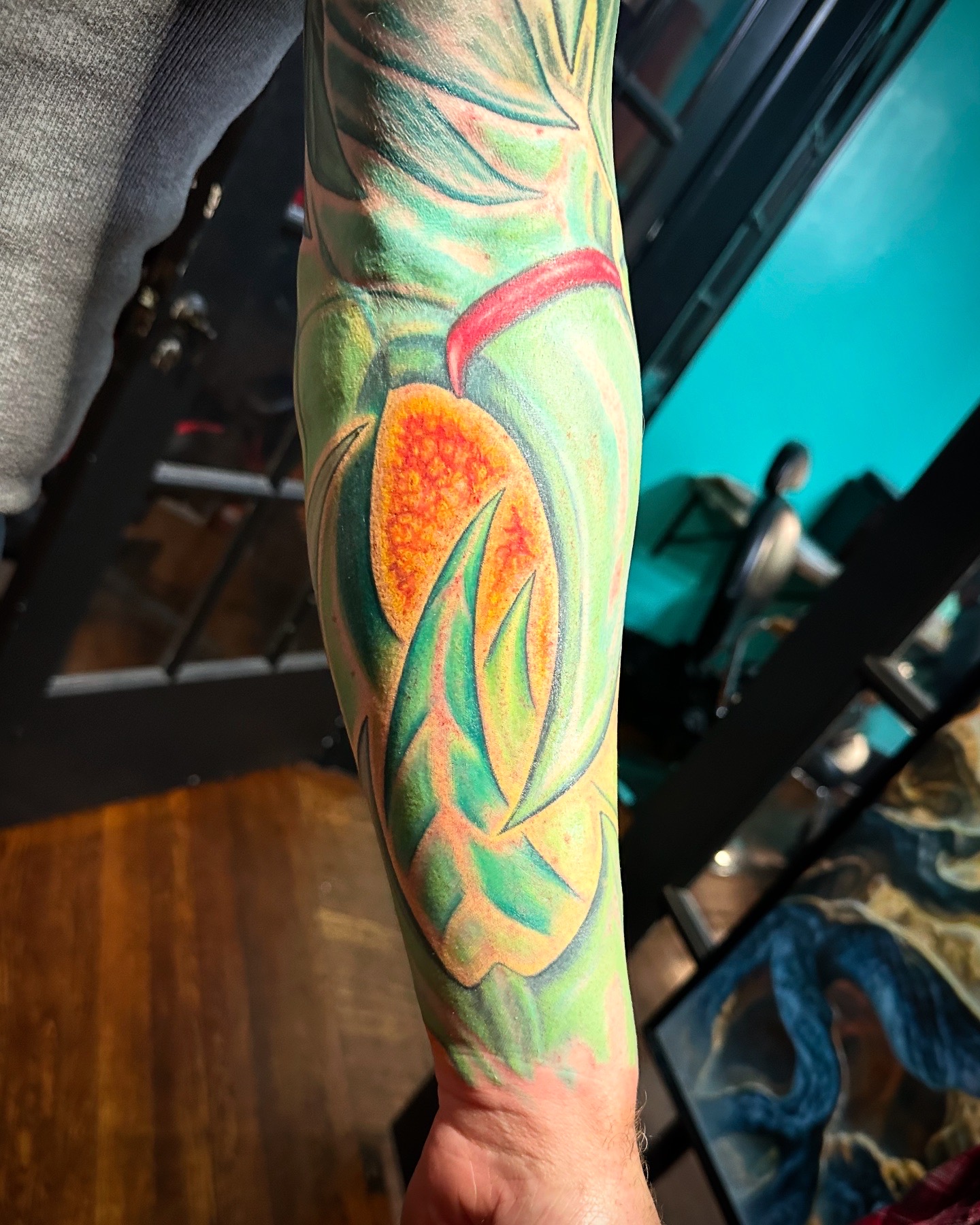 Custom tattoo by Burn Slow Studios