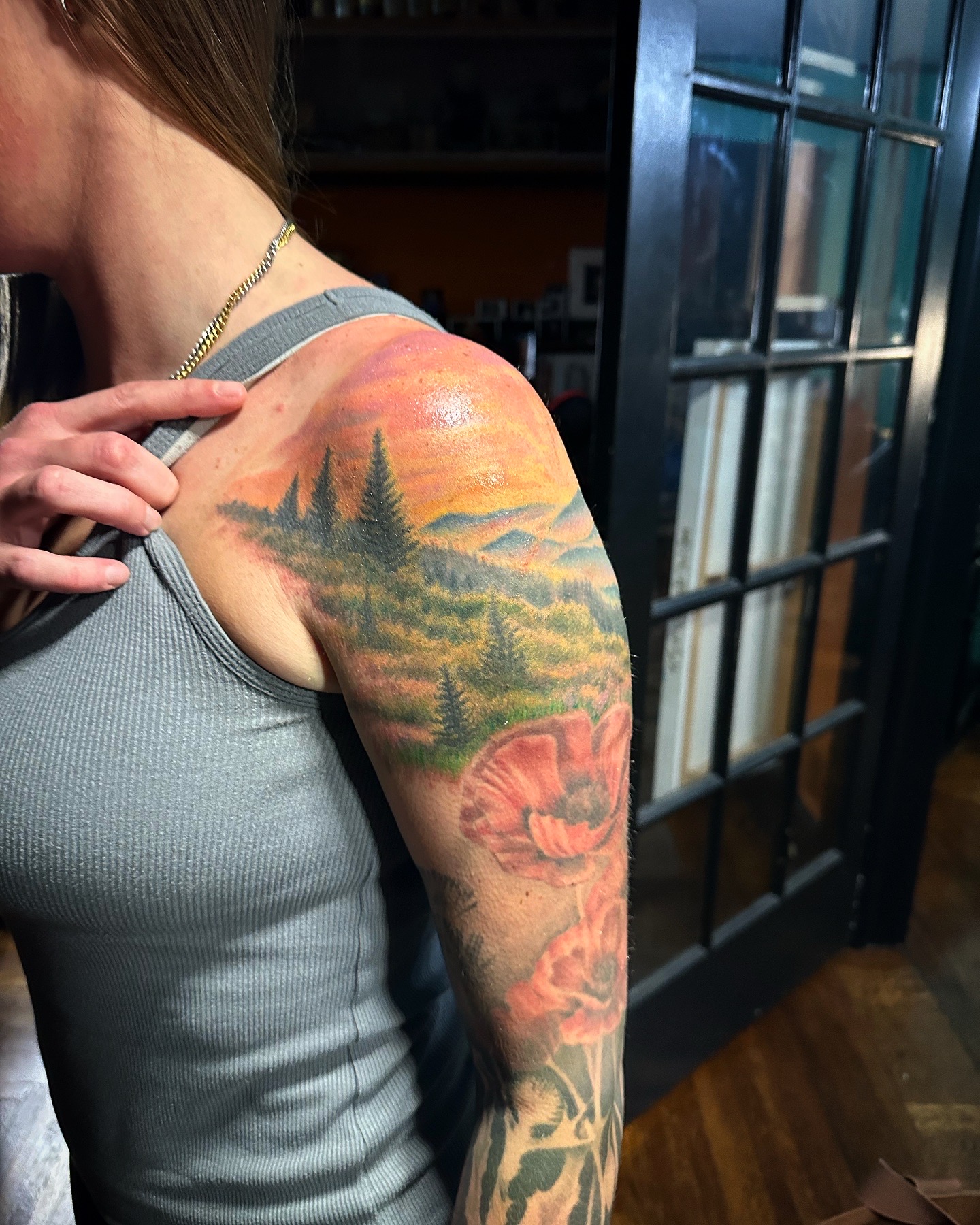 Custom tattoo by Burn Slow Studios