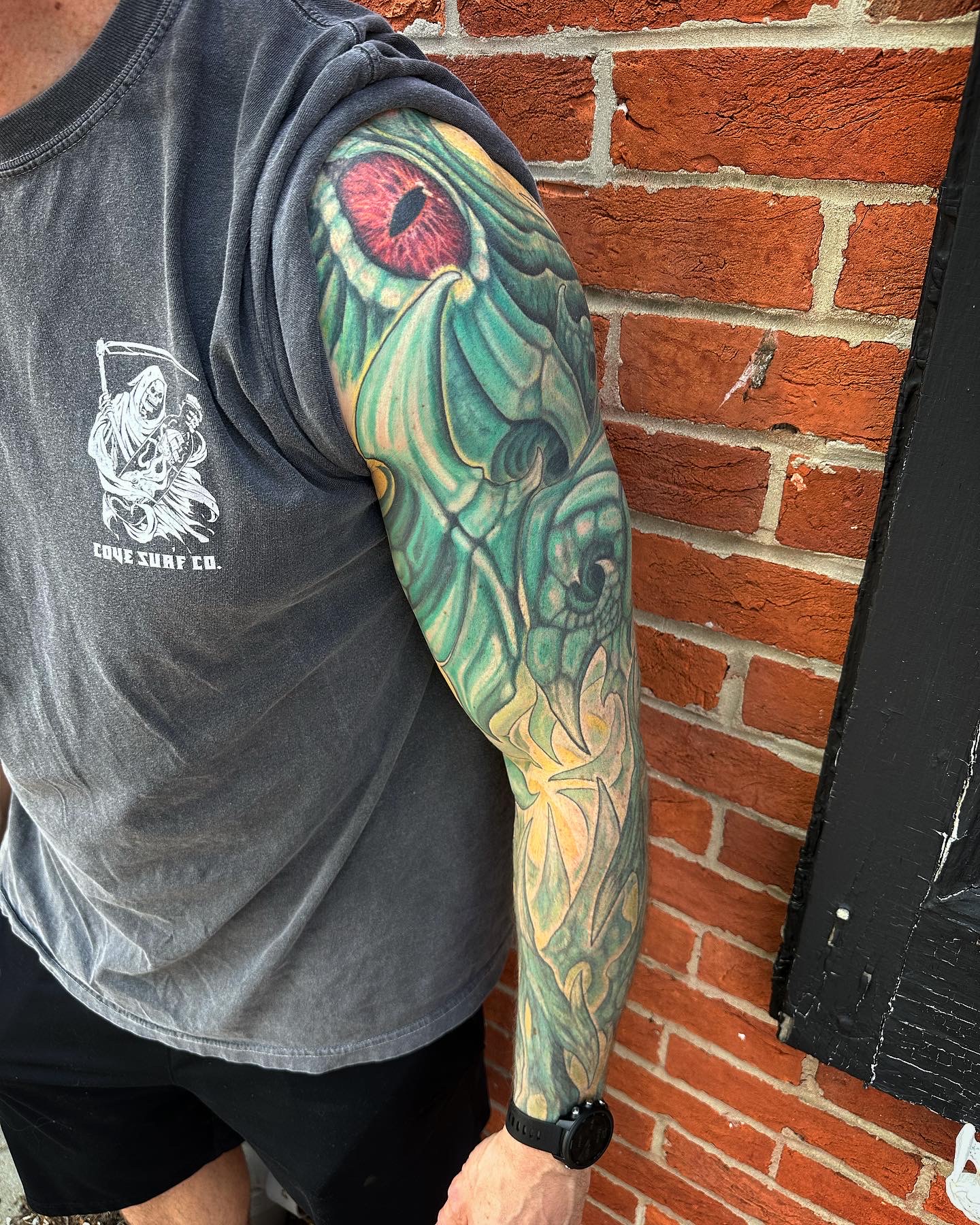 Custom tattoo by Burn Slow Studios