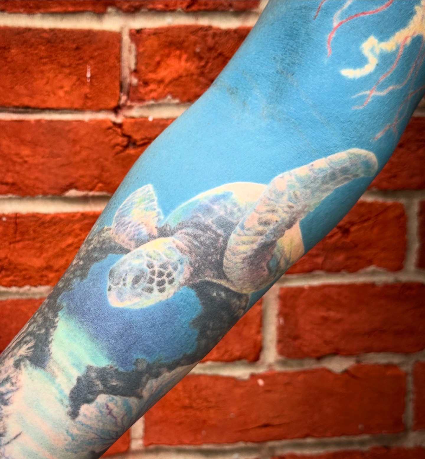 Custom tattoo by Burn Slow Studios