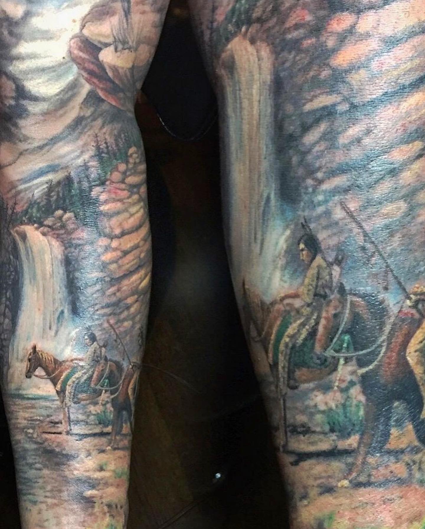 Custom tattoo by Burn Slow Studios